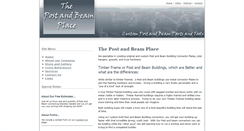 Desktop Screenshot of postandbeamplace.com